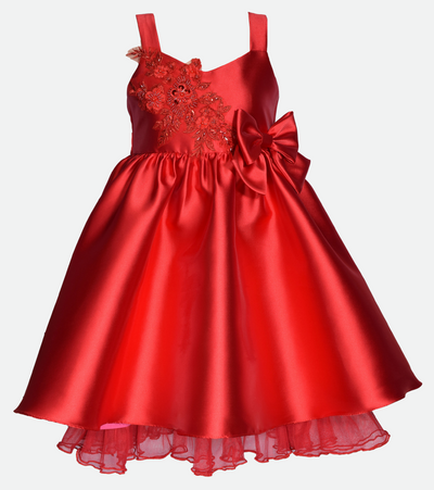 Christmas dress for girls red holiday dress