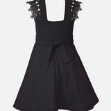 Valorie Sparkle Knit Skater Dress - Image 