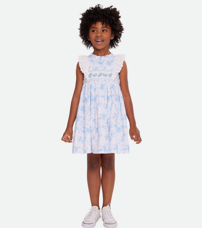 Daphne Smocked Butterfly Dress