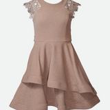 Valorie Sparkle Knit Skater Dress - Image 