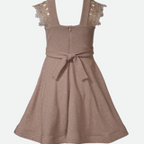 Valorie Sparkle Knit Skater Dress - Image 