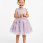 Kelly Rainbow Tulle Party Dress - Image 