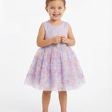 Kelly Rainbow Tulle Party Dress - Image 