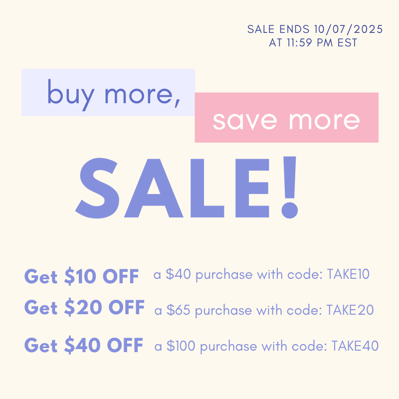 Buy more, save more sale