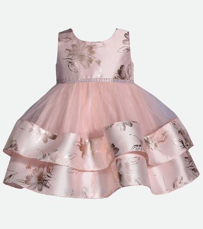 Girls Party Dress baby girls party dress pink fancy dress floral party dress