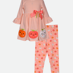 Spooky Pumpkin Legging Set - Image 