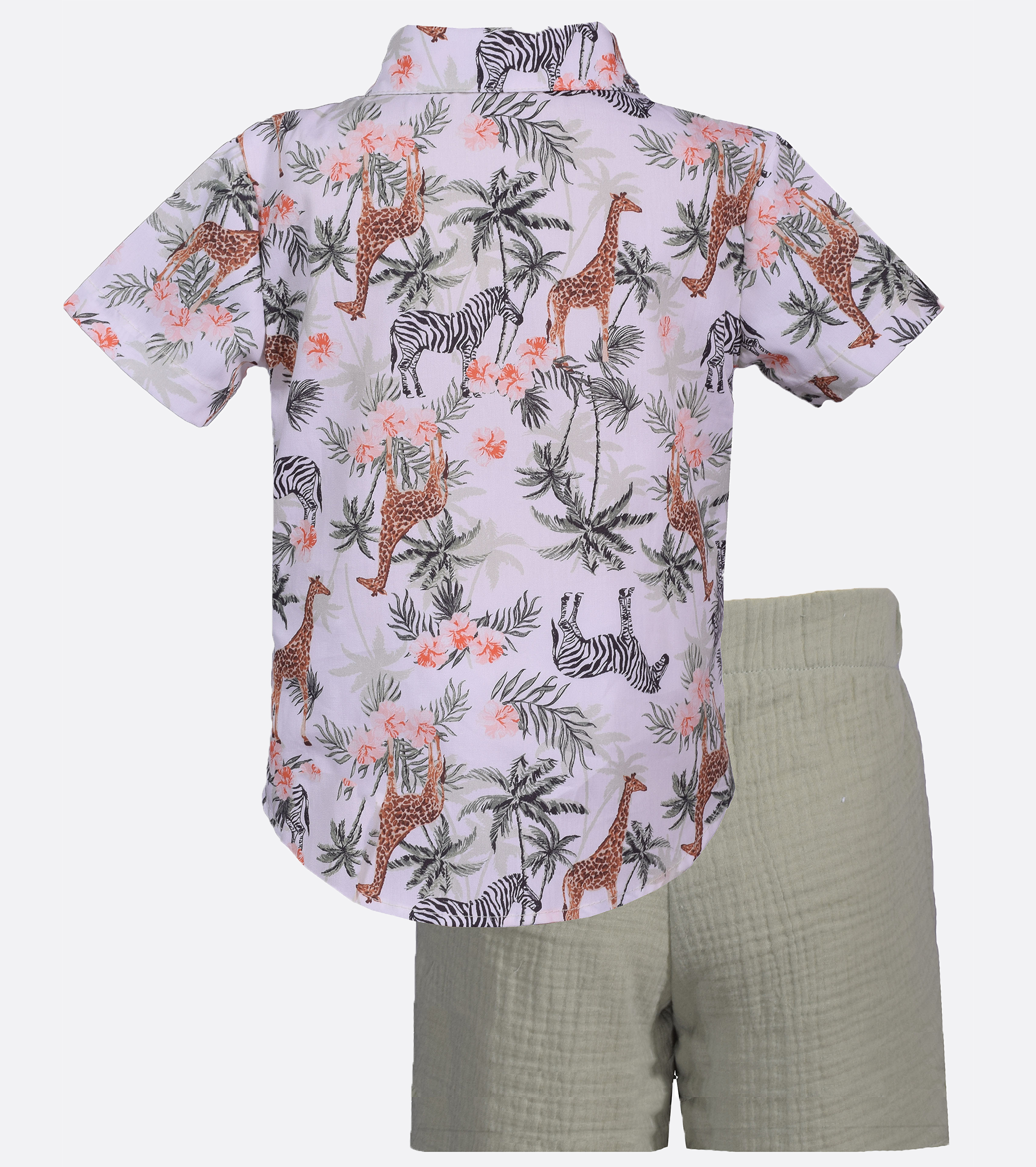 Oliver Jungle Print Short Set
