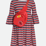 Annie Knit Dress with Crossbody Bag - Image 