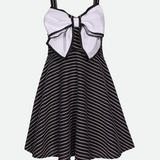 Isabella Striped Party Dress - Image 