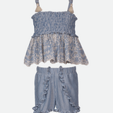 Emma Chambray Short Set - Image 