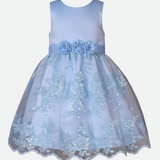 Lucia Embroidered Party Dress - Image 