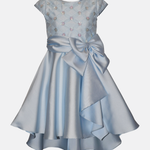 Emilia Embroidered High-low Party Dress - Image 