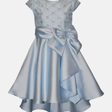 Emilia Embroidered High-low Party Dress - Image 