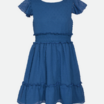 Maria Clip Dot Dress - Image 