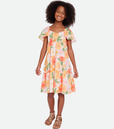 Tanya Tiered Floral Dress