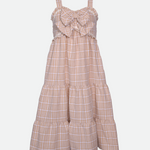 Stevie Checkered Maxi Dress - Image 