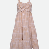 Stevie Checkered Maxi Dress - Image 