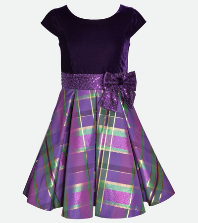 Bonnie jean purple dress online