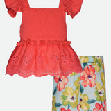 Ailani Eyelet Short Set - Image 