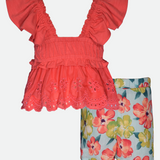 Ailani Eyelet Short Set - Image 