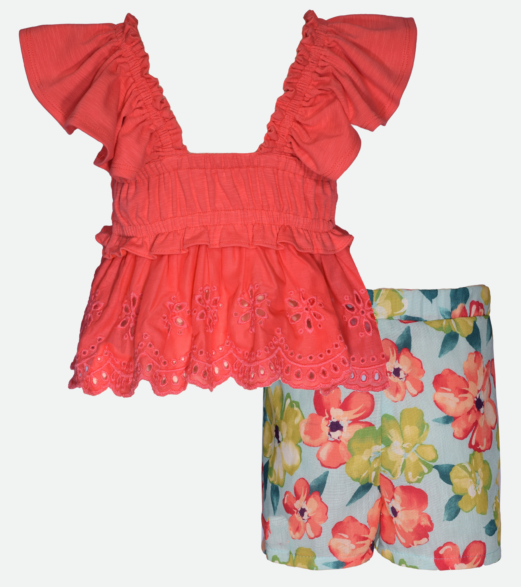Ailani Eyelet Short Set