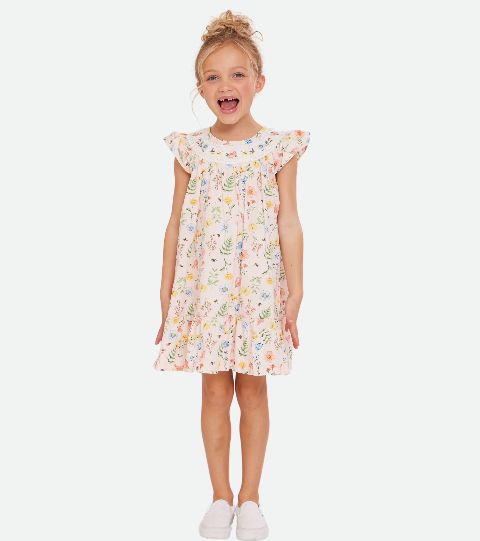 Mariposa Floral Butterfly Dress