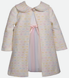 Easter Coat and Dress for Baby Girl pastel dress with coat set