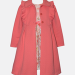 Mila Floral Pinafore Coat Set - Image 
