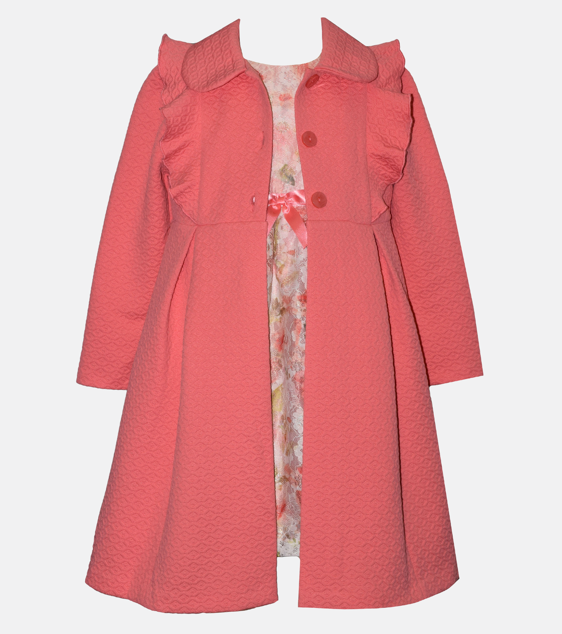 Easter Dresses for Girls Coat Set 