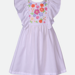 Lacie Embroidered Pinafore Dress - Image 
