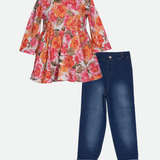 Rosa Denim Outfit Set - Image 