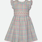 Sienna Gingham Smocked Dress - Image 