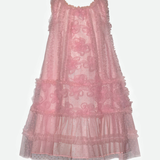 Zoey Ruffle Shift Party Dress - Image 