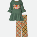 Payton Plaid Pumpkin Set - Image 