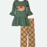 Payton Plaid Pumpkin Set - Image 