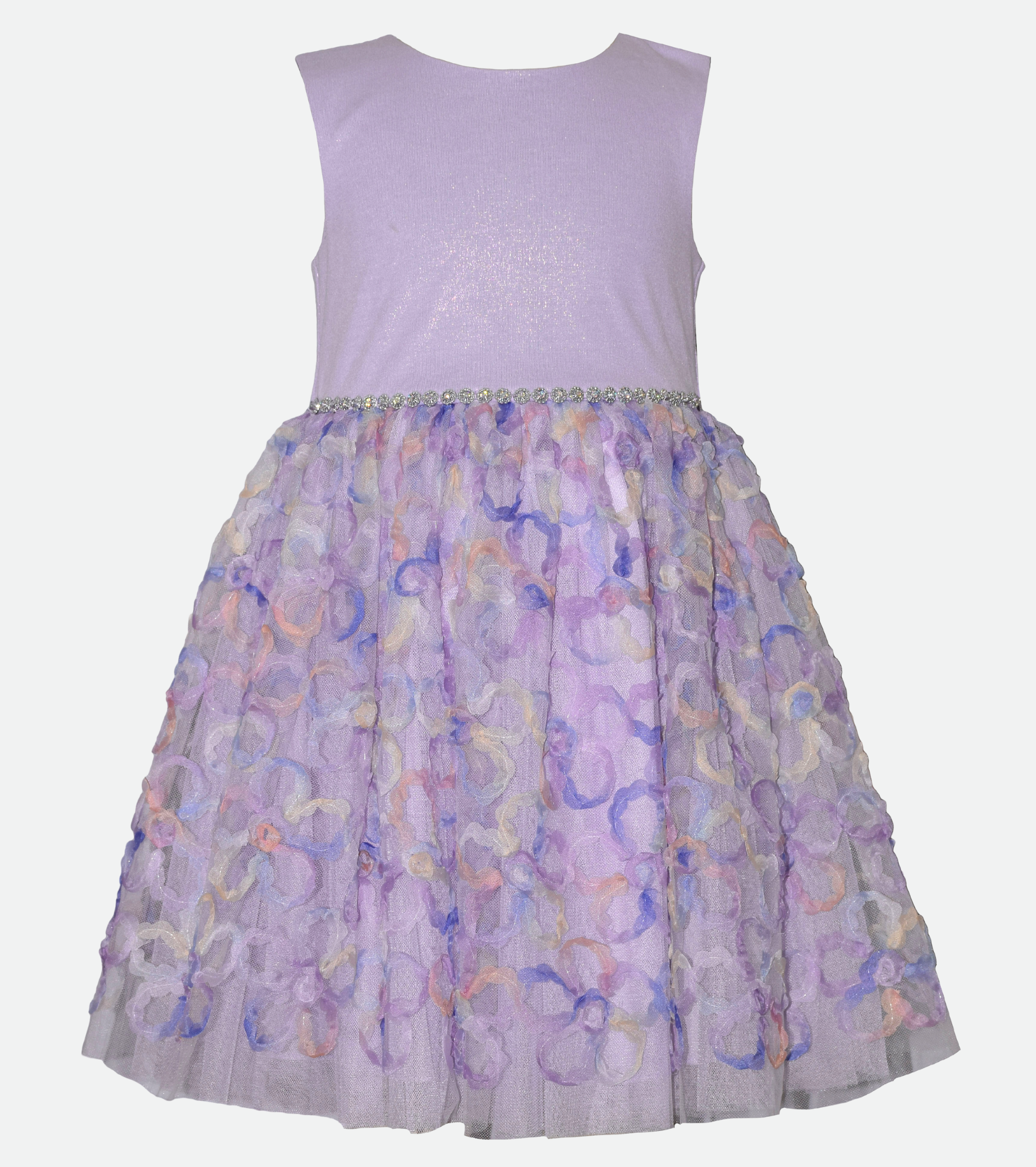 Purple Party Dress for Girls