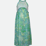 Melanie Tropical Print Maxi Dress - Image 