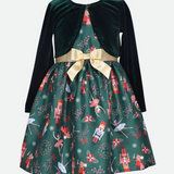 Phoebe Nutcracker Dress with Cardigan - Image 
