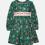 Clara Smocked Nutcracker Dress - Image 