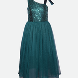 Elena Sequin Mesh Gown - Image 