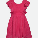 Maddie Pleated Skater Dress - Image 