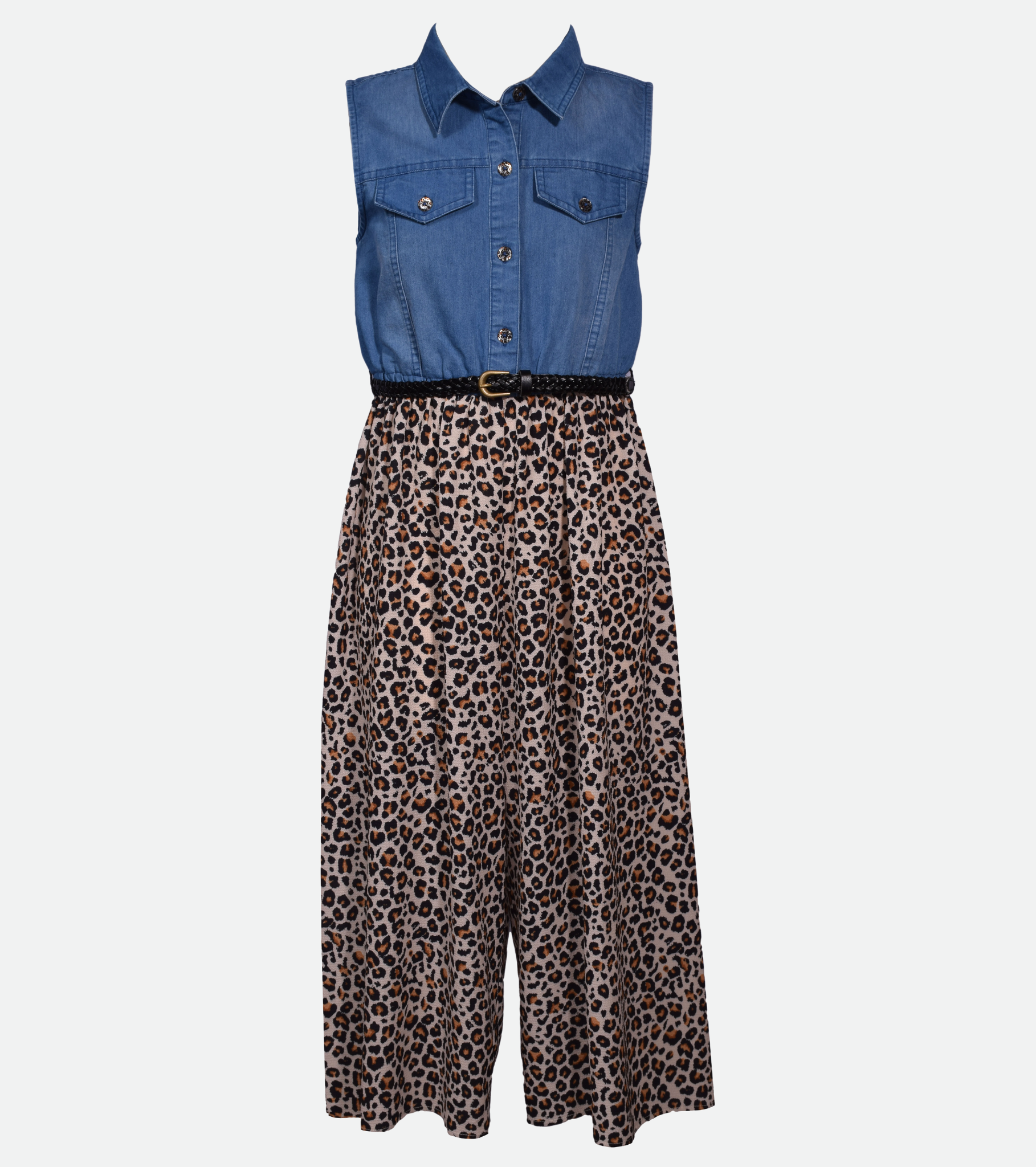 Suki Leopard Print Jumpsuit Bonnie Jean