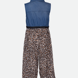 Suki Leopard Print Jumpsuit - Image 