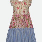 Emily Mixed Print Dress - Image 