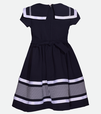 Nautical dress for girls navy sailor dress for girls