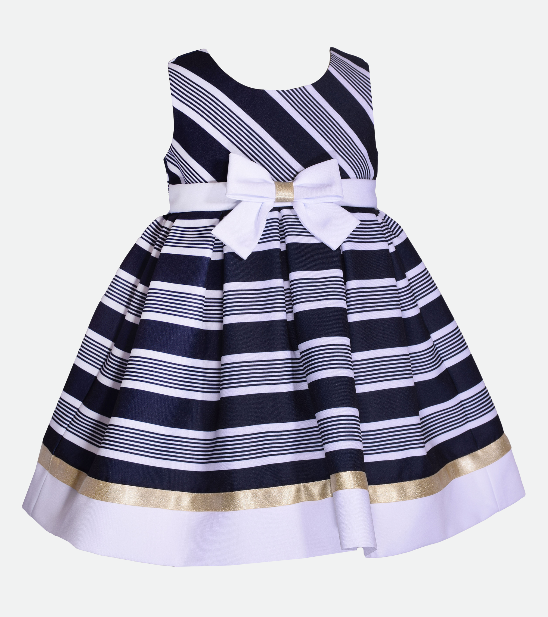 Mia Striped Nautical Dress Bonnie Jean