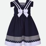 Allison Nautical Sailor Dress - Image 
