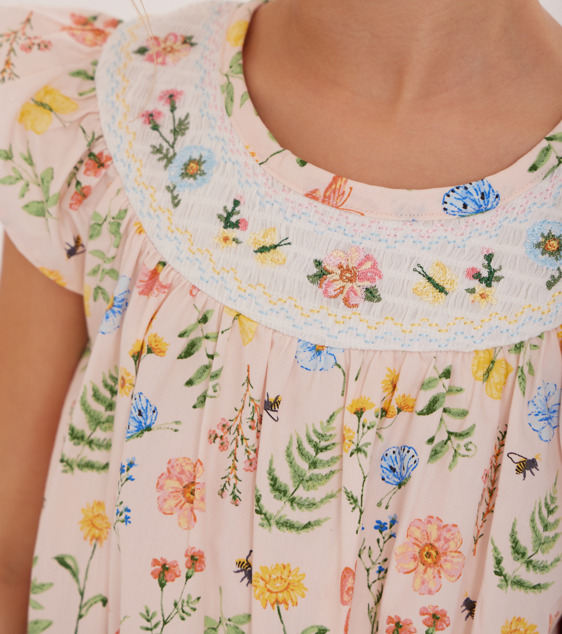 Mariposa Floral Butterfly Dress