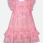 Thea Tiered Flutter Dress - Image 