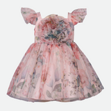 Lila Rosette Party Dress - Image 